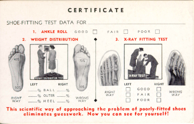 Shoecard